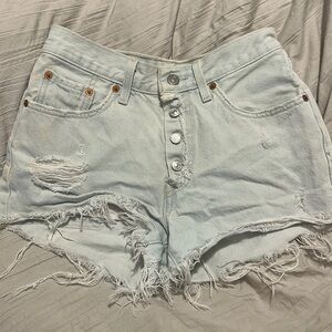 Levi denim shorts